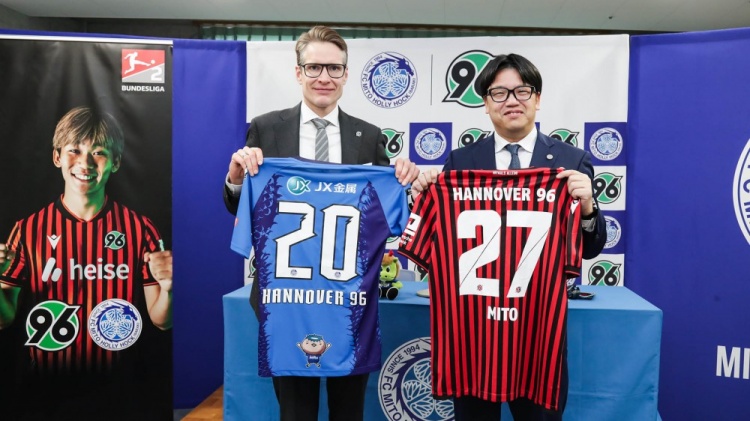 开云入口-汉诺威官方：与水户蜀葵继续合作，每年他们会派球员来汉诺威锻炼